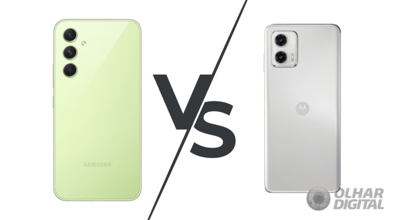 Galaxy A54 vs Moto G73; qual é o melhor celular para comprar?