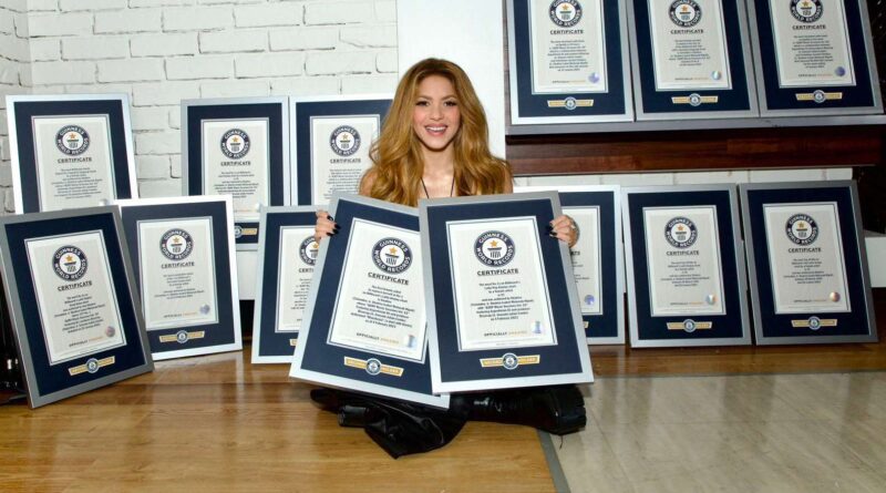 Shakira entra para Guinness Book com “BZRP Music Sessions Vol. 53”