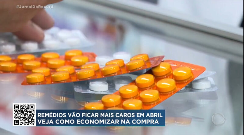 Aumento no preço dos remédios entra em vigor a partir de sábado (1º) – Notícias