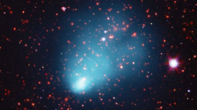 Coliso de aglomerados de galxias contesta teoria padro da cosmologia
