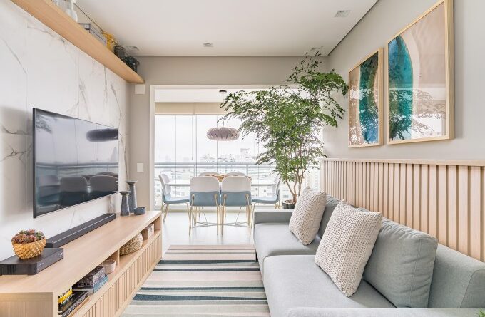 apartamento 60 m2 decor delicado repleto madeira plantas bia hajnal credito kadu lopes 14 Vision Art NEWS