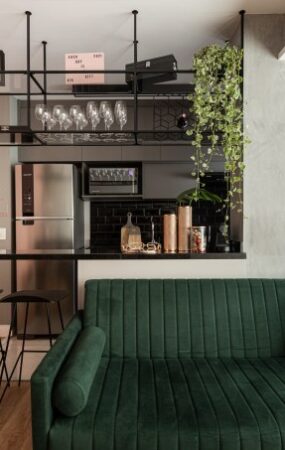 tons rosa verde ape inspirado em gossip girl inovando arquitetura 16 cozinha integrada Vision Art NEWS