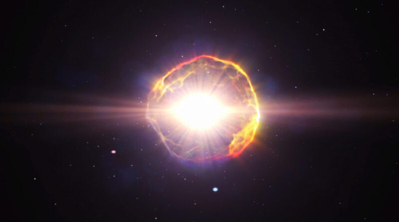 Explosão de estrela destruiu parte da camada de ozônio da Terra em 2022